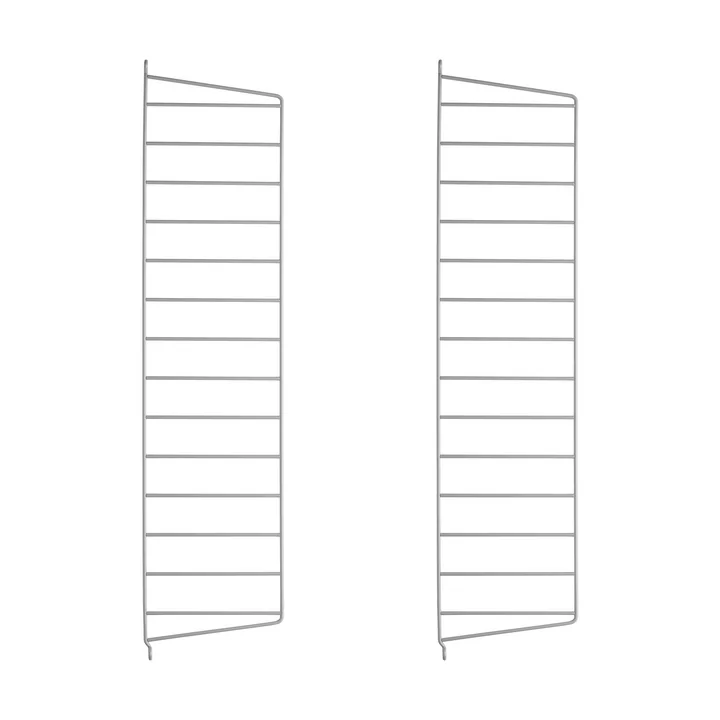 Muurladder voor String Plank 75 cm van String in grijs (set van 2)