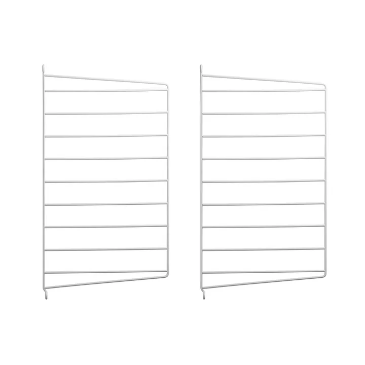 Muurladder voor String Plank 50 x 30 cm van String in wit (set van 2)