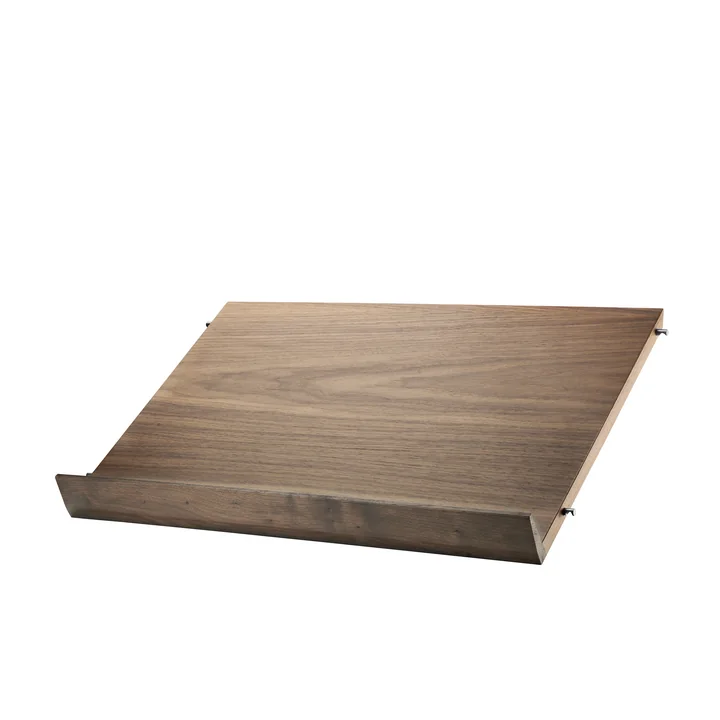 Tijdschriftenrek 58 x 30 cm van String in walnoot