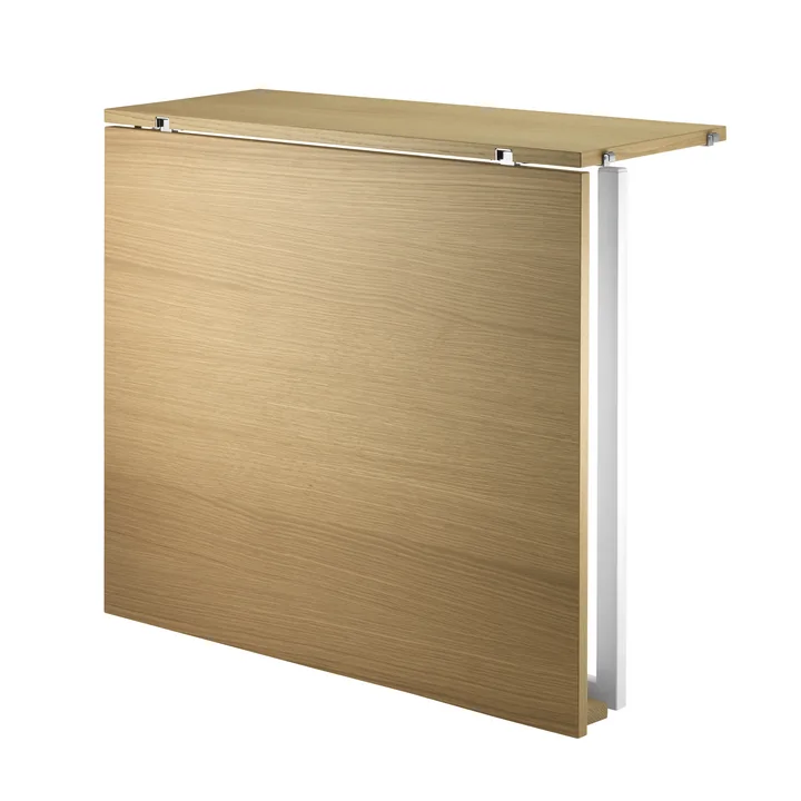 Klaptafel van String in eiken / wit