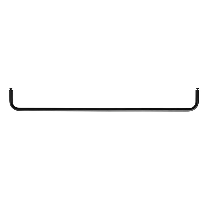 Stang voor metalen plank 78 cm van String in zwart