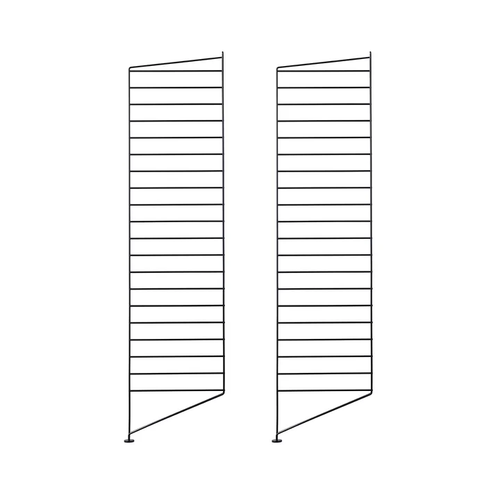 Vloerladder 115 x 30 cm (set van 2) van String in zwart
