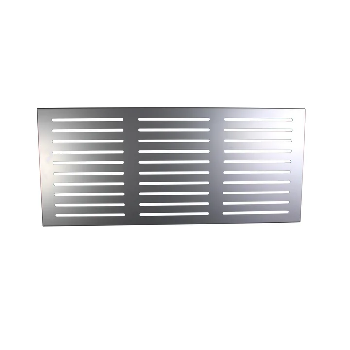 Geperforeerd schoenenrek 1078 voor Urban Dresser, 80 cm van Schönbuch in mat zilver-aluminium