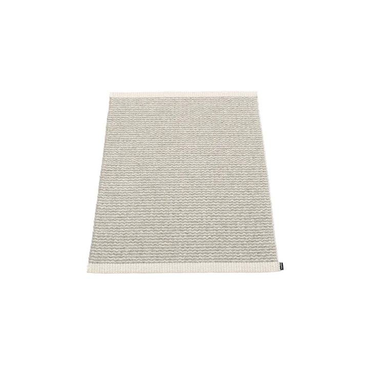 Mono Tapijt, 60 x 85 cm vanaf Pappelina in Fossiel Grijs / Warm Grijs