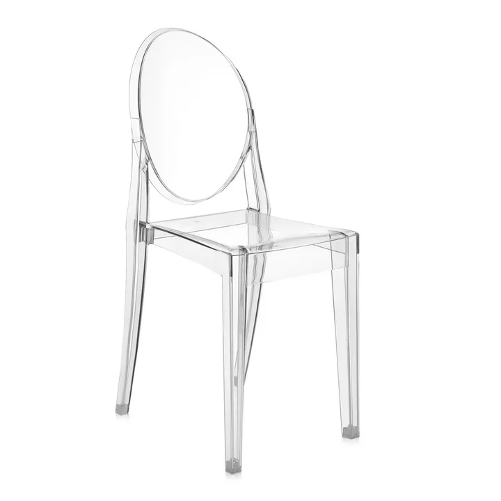Kartell - Victoria Spookstoel, kristal / transparant