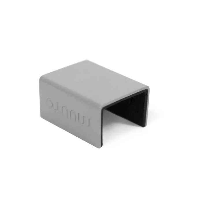 Muuto Stacked De - Klemmen voor "" rekkensysteem, lichtgrijs (set van 5)