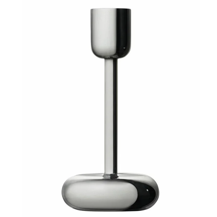 Iittala - Nappula Kandelaar 183 mm, roestvrij staal