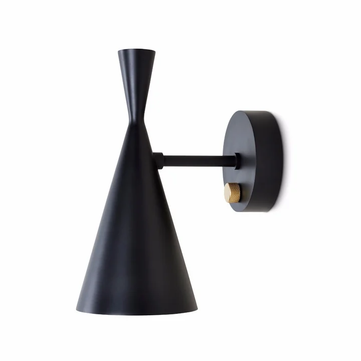 Beat Wandlamp van Tom Dixon in zwart