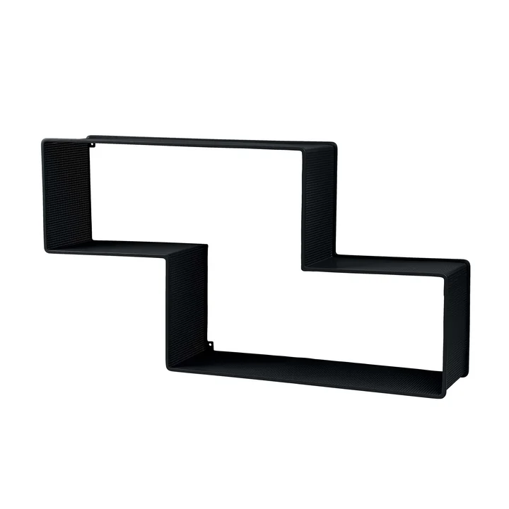 Dédal boekenkast van Gubi in zacht zwart