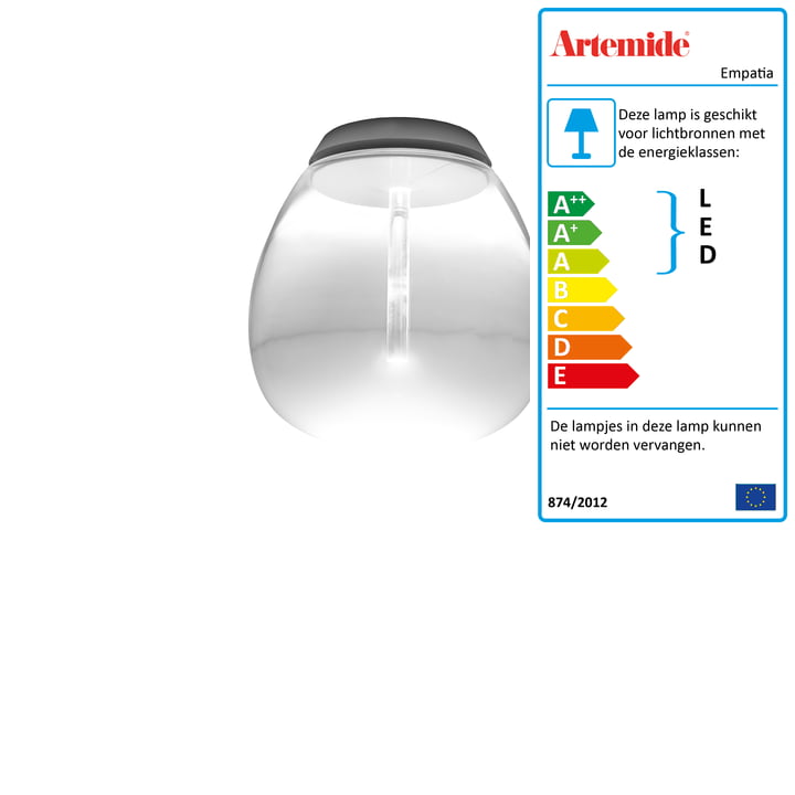 Artemide - Empatia Soffitto LED Plafondlamp, wit