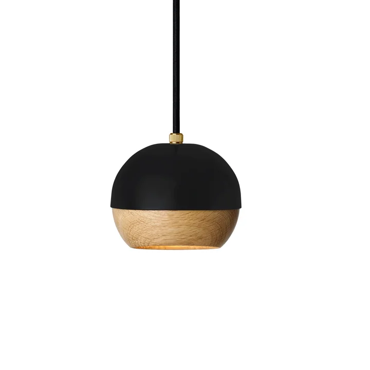 Ray hanglamp Ø 11.9 cm van Materieel in Zwart