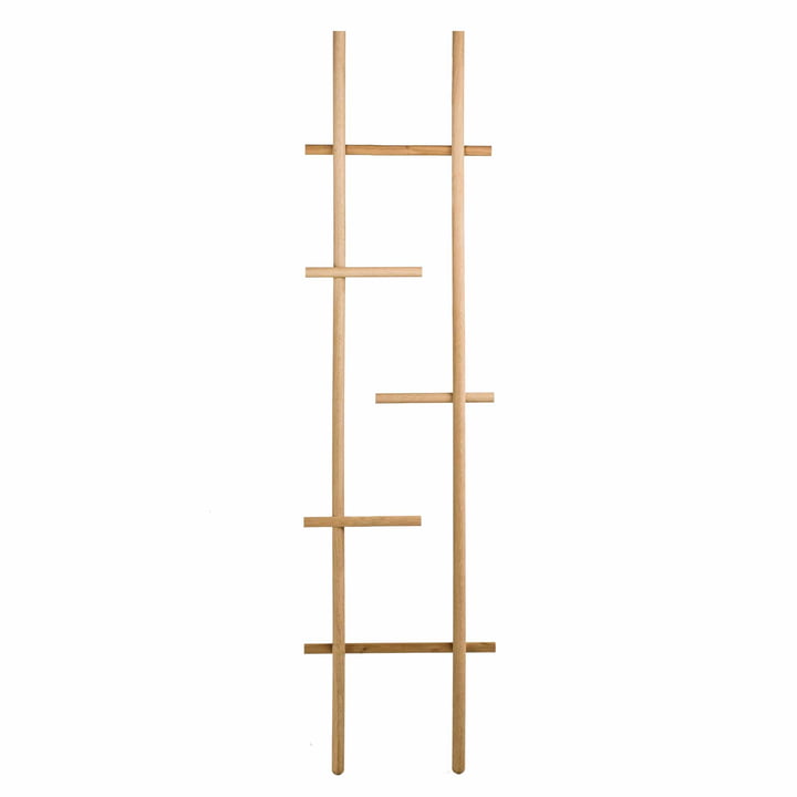 kommod - Lendra Ladder / Leaning Coat Rack in Eik