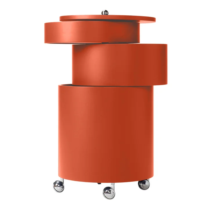 Barboy door Verner Panton voor Verpan in Oranje