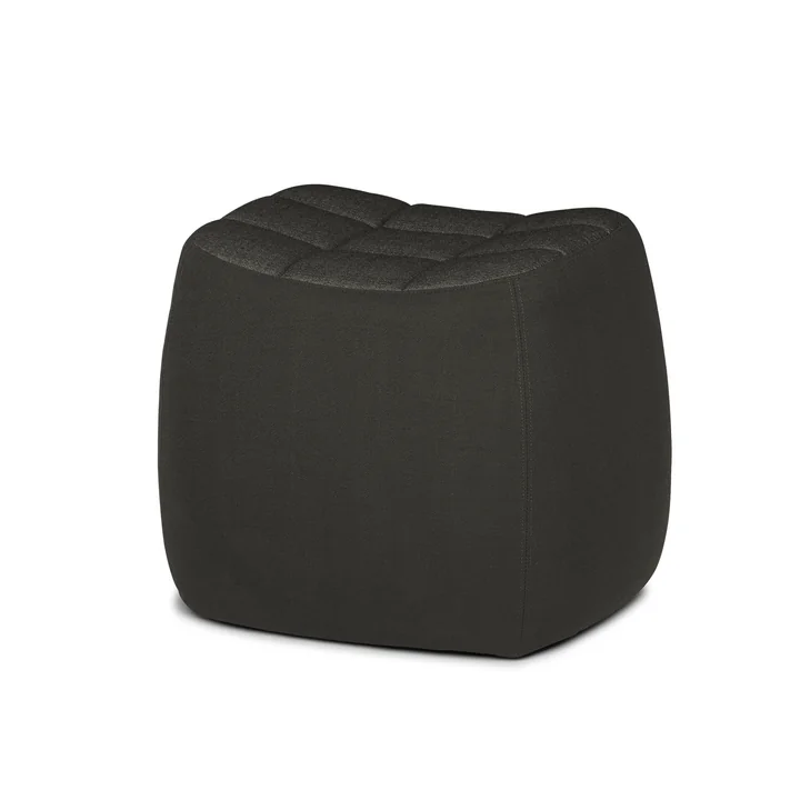 Noordelijk - Yam Pouf klein, donkergrijs (Brusvik 08)
