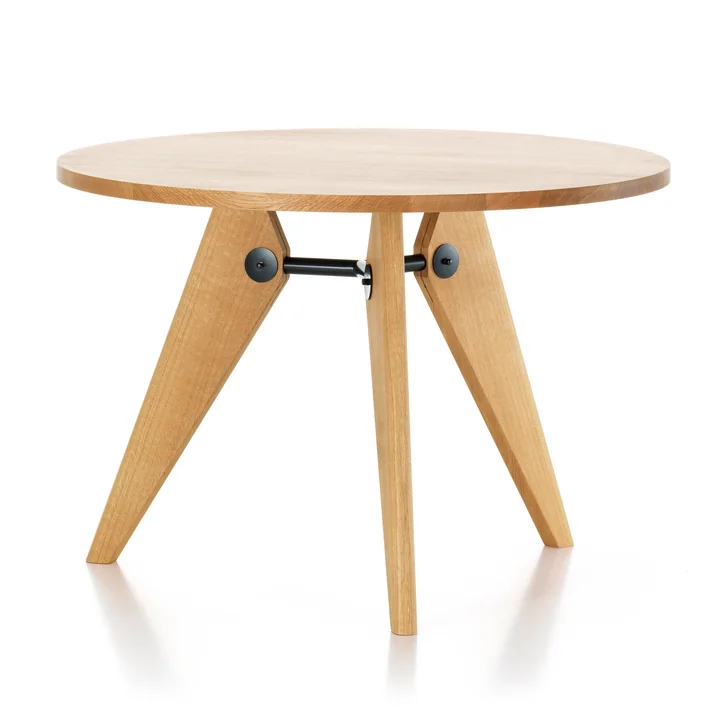 Vitra - Guéridon Eettafel, Ø 105 cm, geolied eikenhout