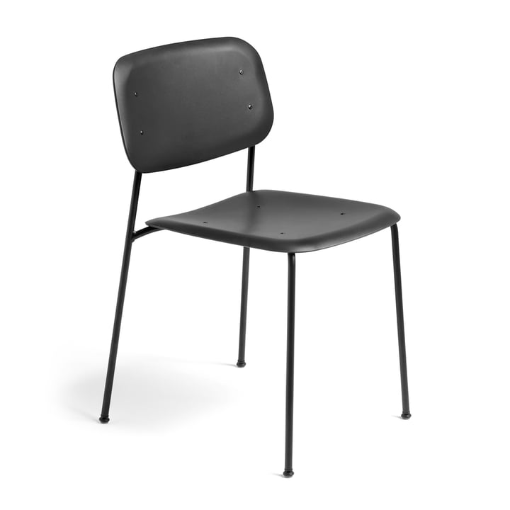 Hooi - Soft Edge Chair P10 Stoel, zwart / zwart