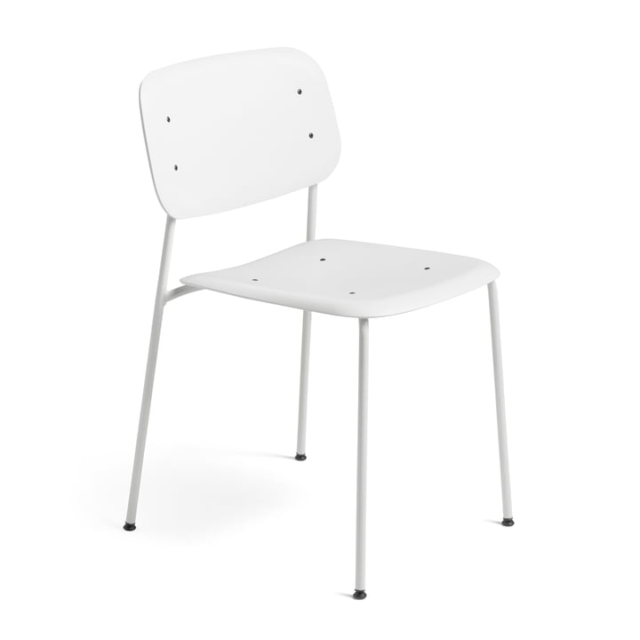 Hooi - Soft Edge Chair P10 Stoel, wit / wit