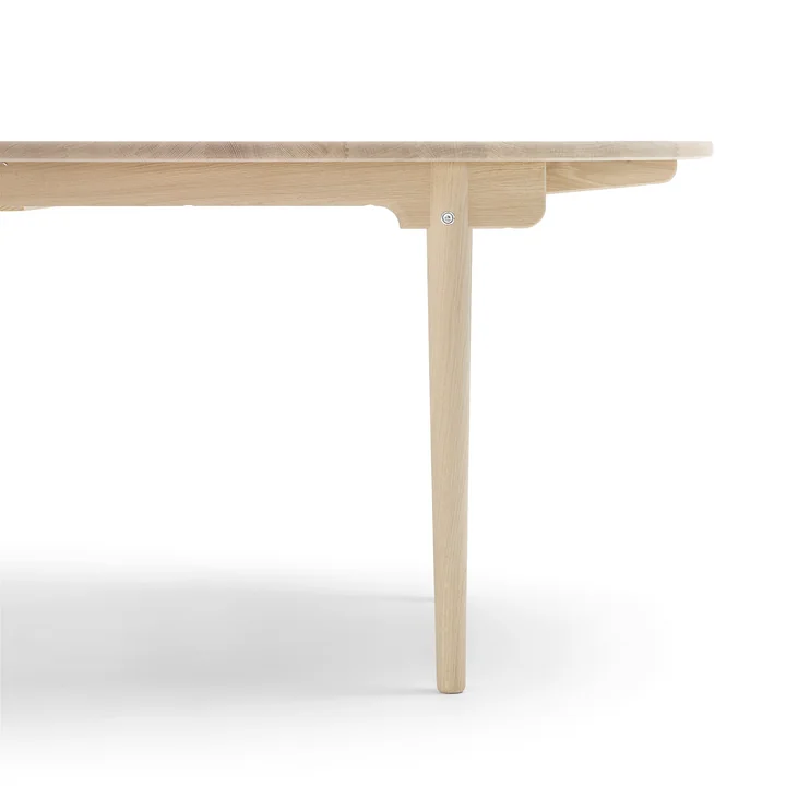 Carl Hansen - CH338 Uitschuifbare eettafel, 200 x 115 cm, gezeept eikenhout