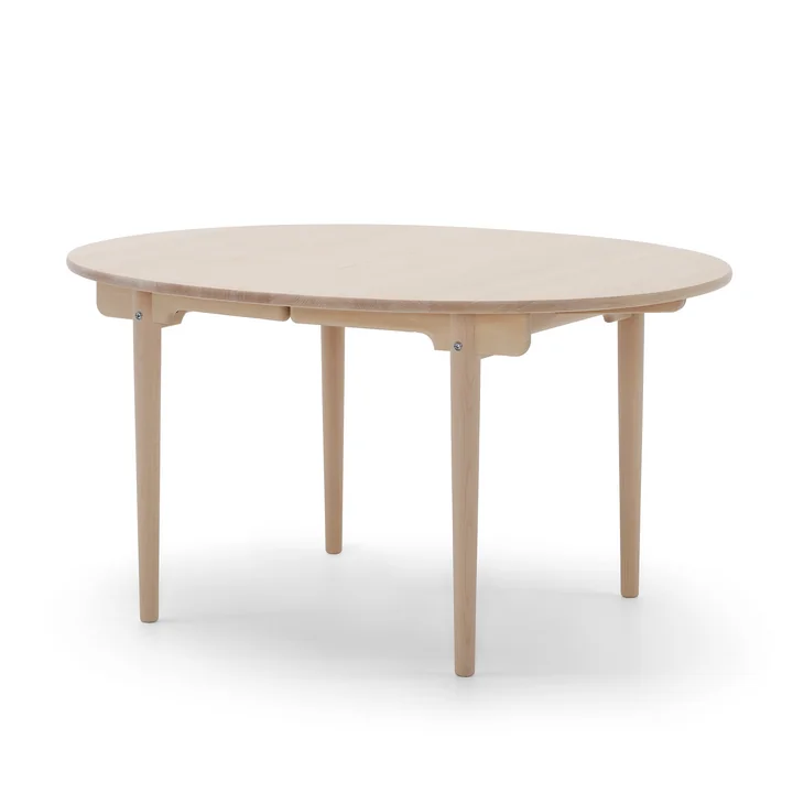 Carl Hansen - CH337 Uitschuifbare eettafel, 140 x 115 cm, gezeept eiken