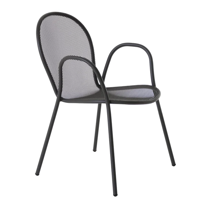 Ronda Fauteuil van Emu in antiek ijzer