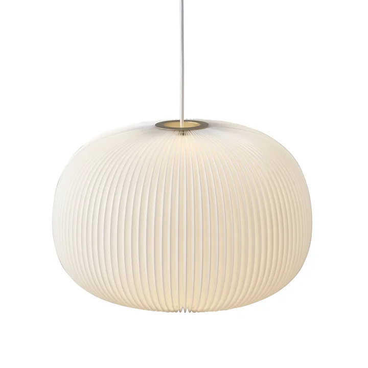Le Klint - Lamellen 1 Hanglamp, goud / wit