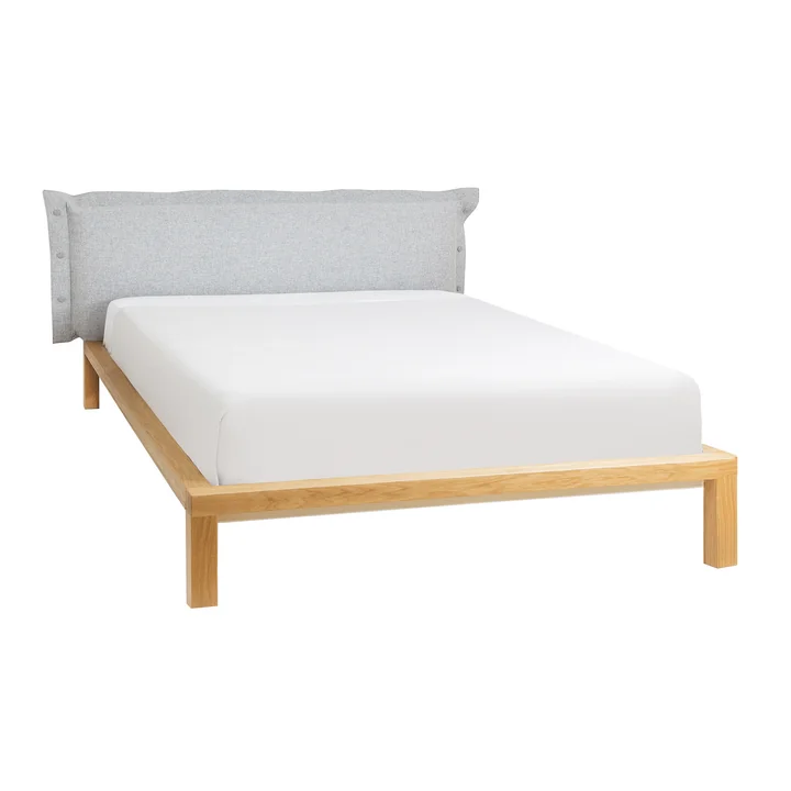 Hans Hans Hansen - Pure Bed met gestoffeerd hoofdbord
