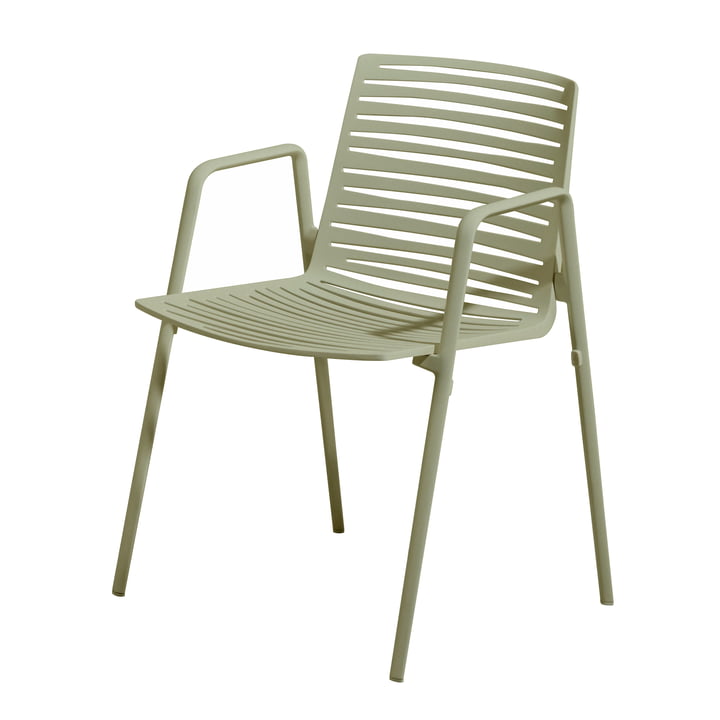 Zebra Fauteuil van Fast in Tea Green