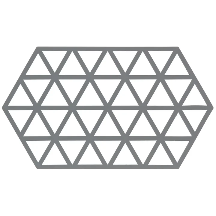 Grijze onderzetter Triangle van Zone Denmark
