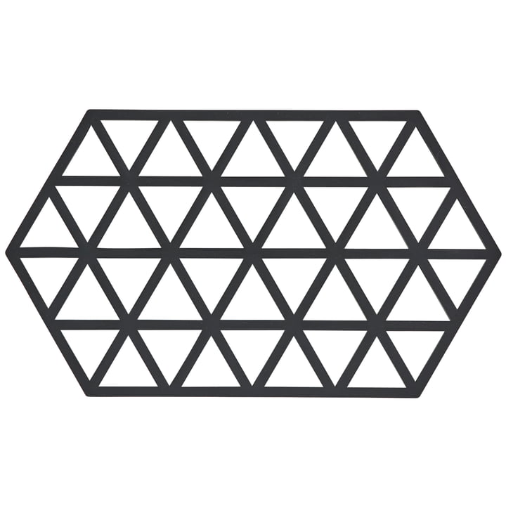 Zone Denmark - Triangle Onderzetter, 24 x 14 cm, zwart
