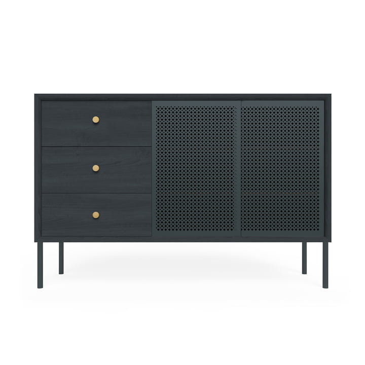 Gabin dressoir hoog met laden van Hartô in antracietgrijs (RAL 7016)