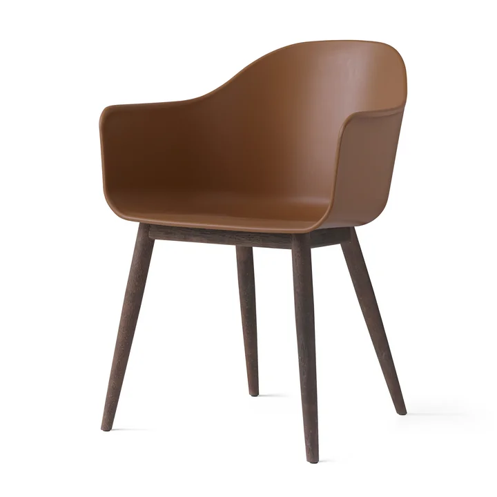 Audo - Harbour Chair (hout), donker eiken / kaki