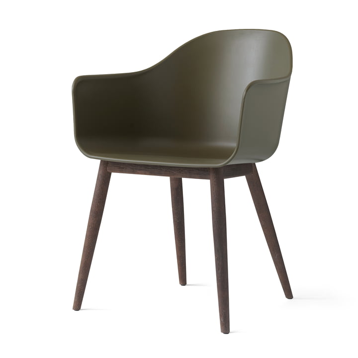 Audo - Harbour Chair (hout), donkere eik / olijf