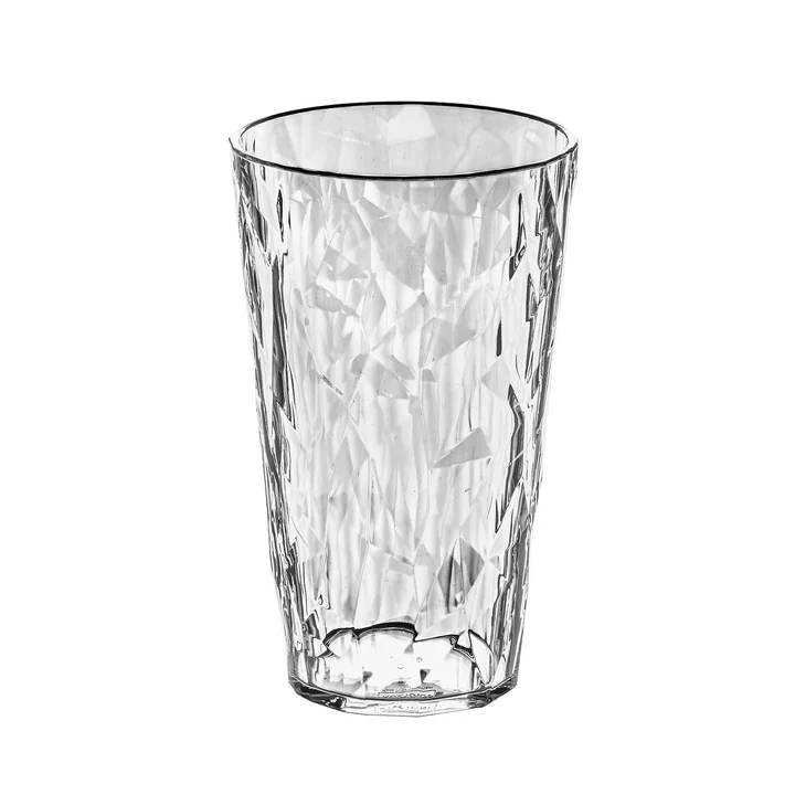 Crystal Glas van Koziol 0. 4. van kunststof
