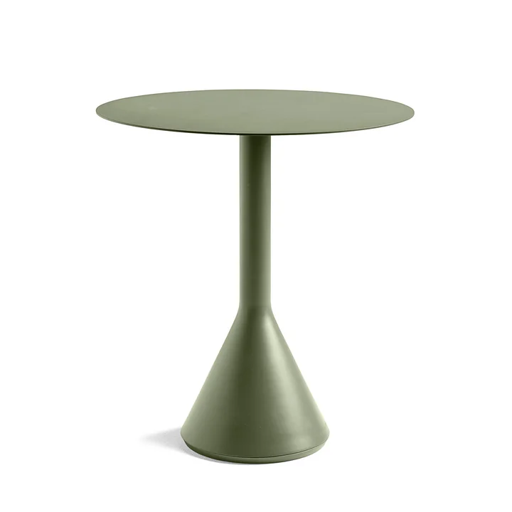 Palissade Cone Bistrotafel Ø 70 x H 74 cm van HAY in olijven