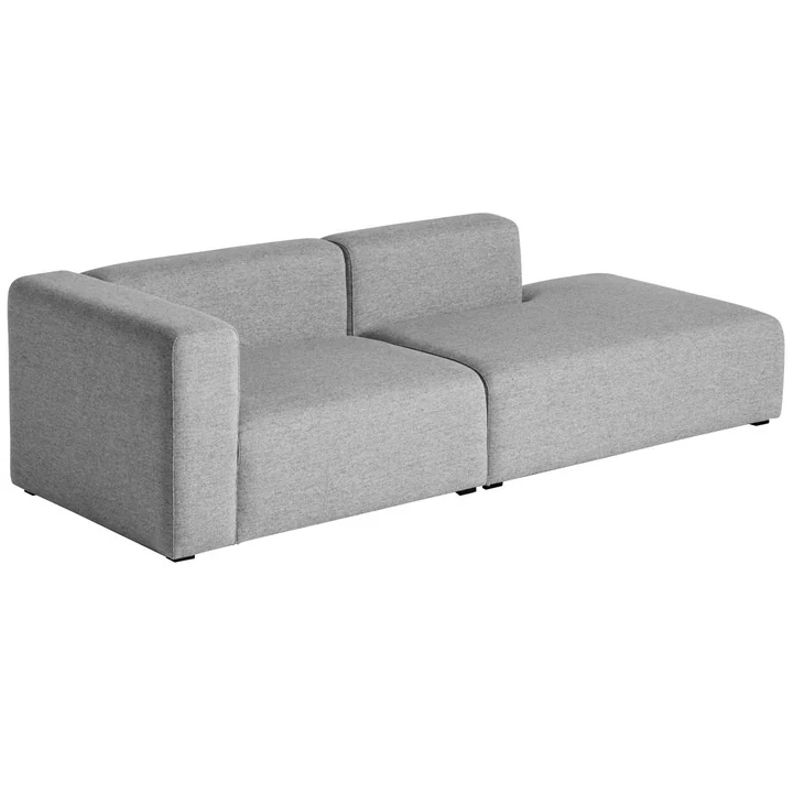 HAY - Mags Sofa 2,5 zits, combinatie 2, armsteun links / grijs ( Hallingdal 116)