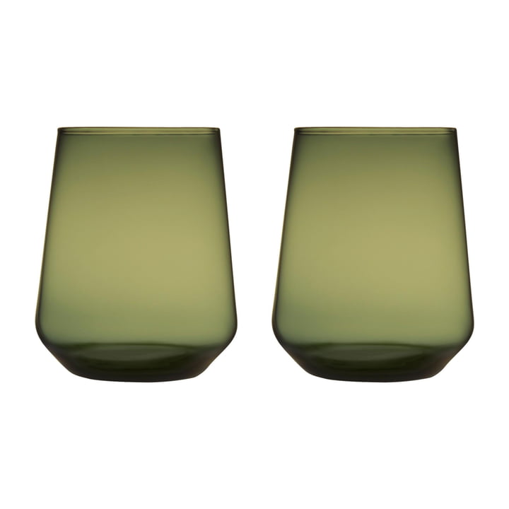 De Iittala - Essence Waterglas 35 cl, mosgroen