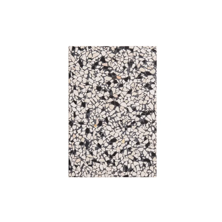 De OK Design - Confetti snij- en serveerplank klein, zwart & ivoor