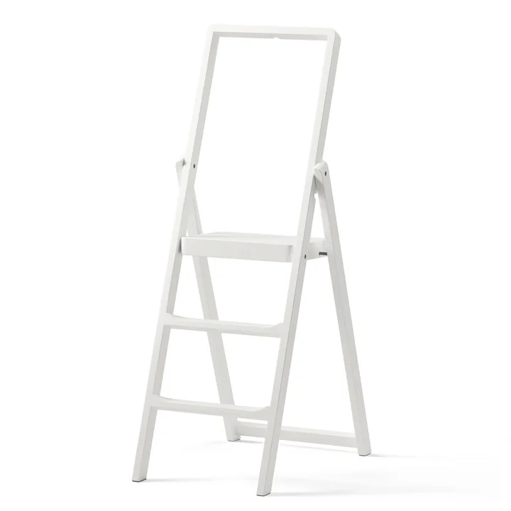 De Design House Stockholm - Step Vouwladder in wit gebeitst eiken