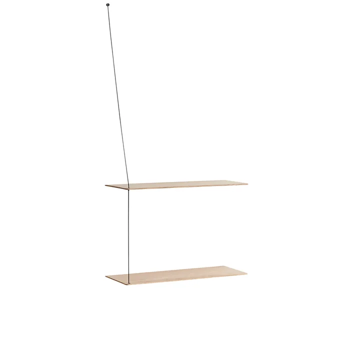 Woud - Stedge Wandplank klein, gezeept eikenhout