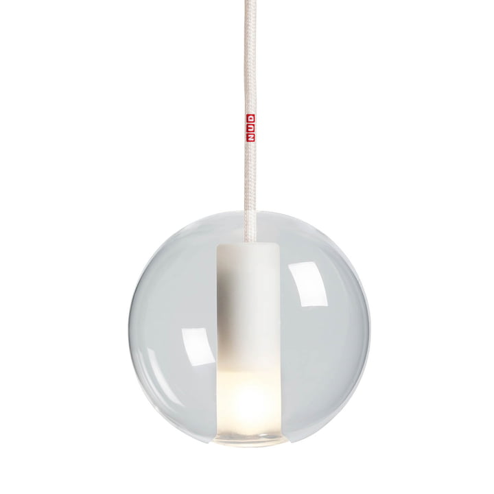Moon Hanglamp 125 van NUD Collection in helder / Slagroom (TT-01A)