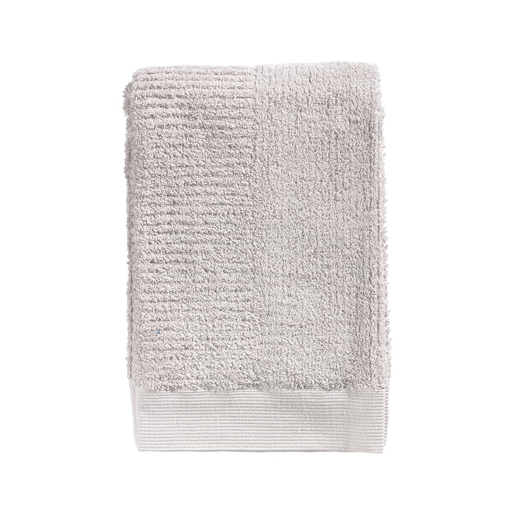 De Zone Denmark - Classic Handdoek, 100 x 50 cm, zachtgrijs