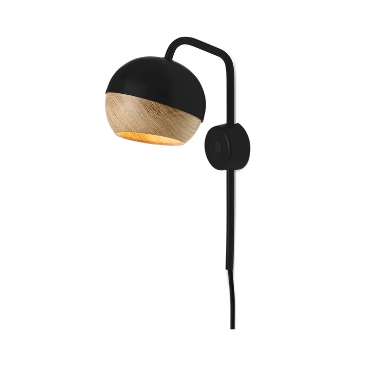 Mater - Ray Wandlamp, zwart