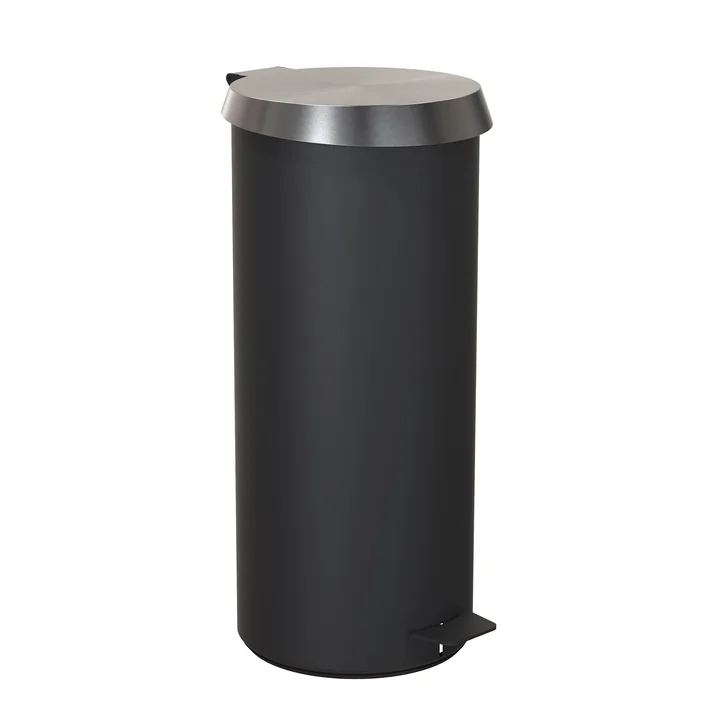 Pedaalemmer 550 in zwart / roestvrij staal geborsteld door Frost