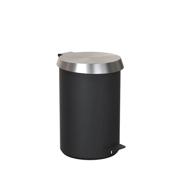 Pedaalemmer 350 in zwart / roestvrij staal geborsteld door Frost