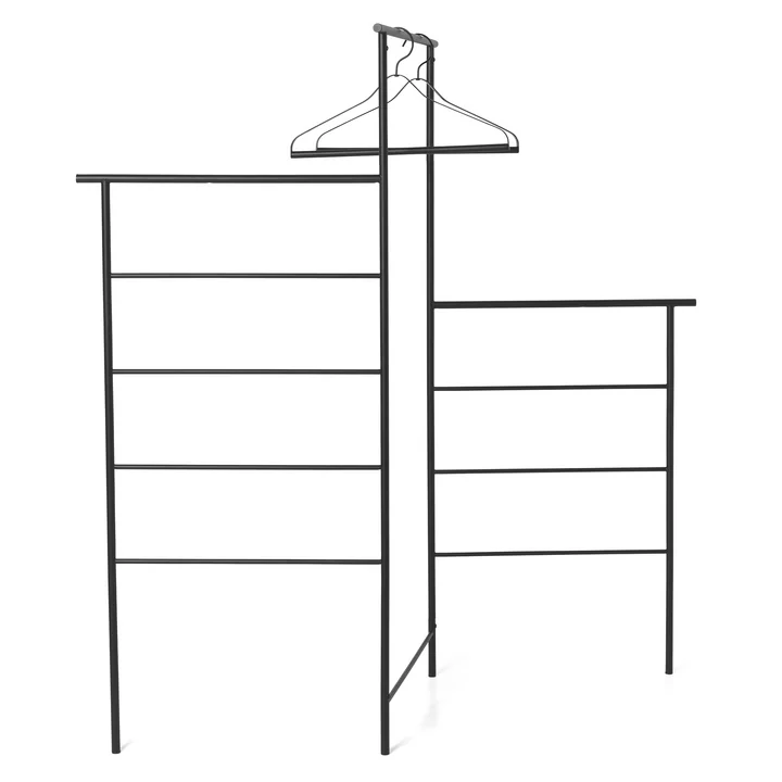 Dora kapstok van Ferm Living in zwart