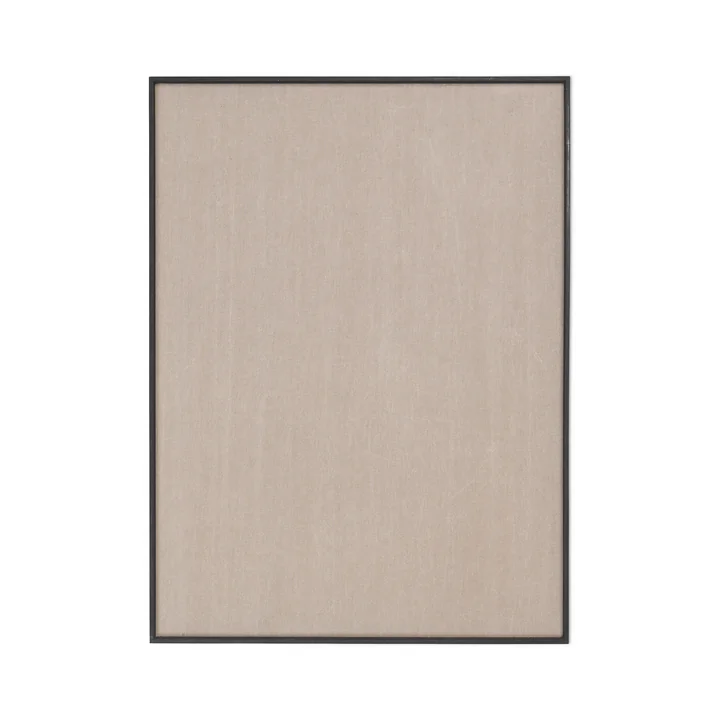 Decoratiebord 75 x 100 cm van ferm Leven in zwart / beige
