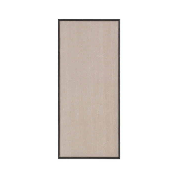 Decoratiebord 45 x 100 cm van ferm Leven in zwart / beige