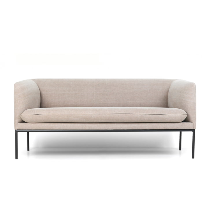 Turn Sofa (2-zits) van ferm Living in katoen/linnen natuur