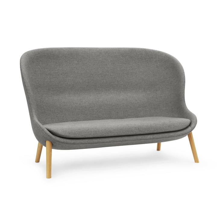 Hyg sofa van Normann Copenhagen - eiken / grijs (vlas MLF26)