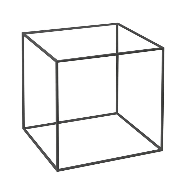 Kader voor Twin 42 Bijzettafel van Audo in zwart